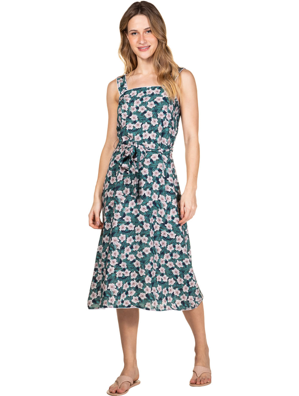 vestido curto regata