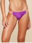 Tanga Estreita Lisos Neon Roxo Agua Doce