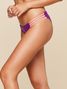 Tanga Estreita Lisos Neon Roxo Agua Doce