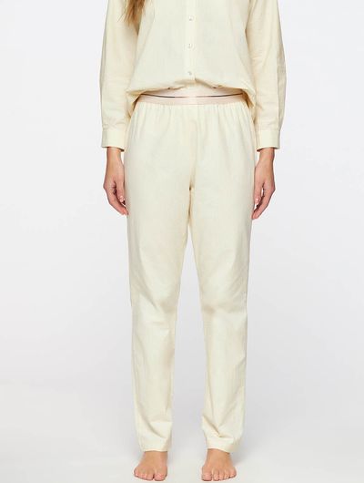 Calça Reta Comfort Camomila Novo Valisere Calça Reta Comfort Camomila Novo Valisere