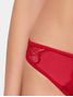 Calcinha Biquíni Em Tule Valentine Signal Red  Valisere