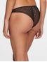 Calcinha Tanga Americana Mix Preto Valisere