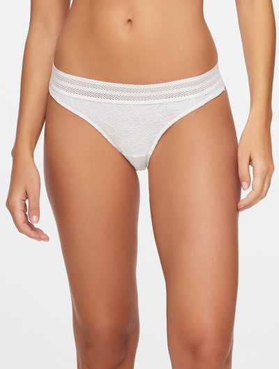Calcinha Biquíni Luminous Brancos Valisere Calcinha Biquíni Luminous Brancos Valisere