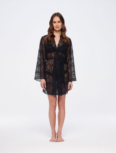 Robe Curto Luminous Preto Valisere