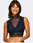 Cropped Leve Com Bojo Removível Light Maritimo Valisere