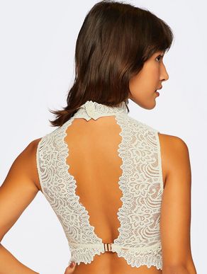 Cropped Leve Com Bojo Removível Luxe Ivoire Valisere