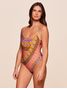 Maiô Básico Estampado Honey  Amarelo Agua Doce