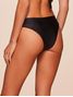 Tanga Lateral Média Lisos Básicos Preto Agua Doce