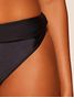Tanga Faixa Lisos Bright Preto Agua Doce