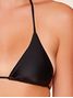 Top Cortininha + Tanga Fio Lisos Preto Agua Doce