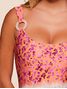 Maiô Regata Estampado Sunny  Laranja Agua Doce