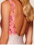 Maiô Regata Estampado Sunny  Laranja Agua Doce