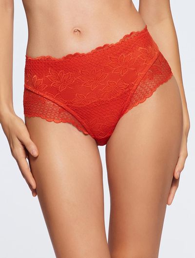 Calcinha Cavada Radiante Mandarin Valisere Calcinha Cavada Radiante Mandarin Valisere