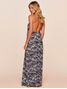 Vestido Longo Estampado Wild