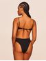 Maiô Cut Out Lisos Wild Preto Agua Doce