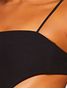 Maiô Cut Out Lisos Wild Preto Agua Doce