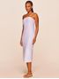 Vestido Midi Lisos Wild Branco Agua Doce