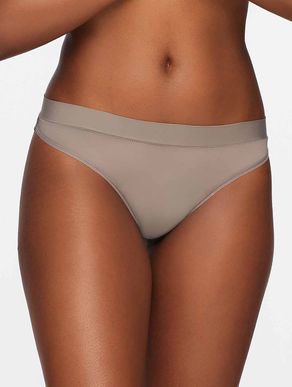 Kit 3 Calcinhas Fio Body For Sure by Valisere Preto/Fog/Ecolove Valisere