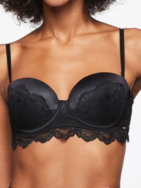 Sutiã Tomara Que Caia Bridal - Taça C PRETO 40C